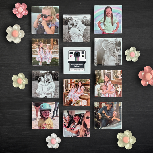 2" Custom Photo Magnets - set of 12