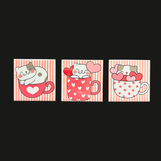 Valentine's Day Premade Set of 3