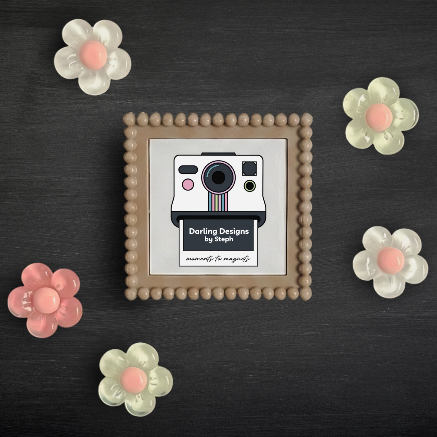 2" Magnet Frame - boho