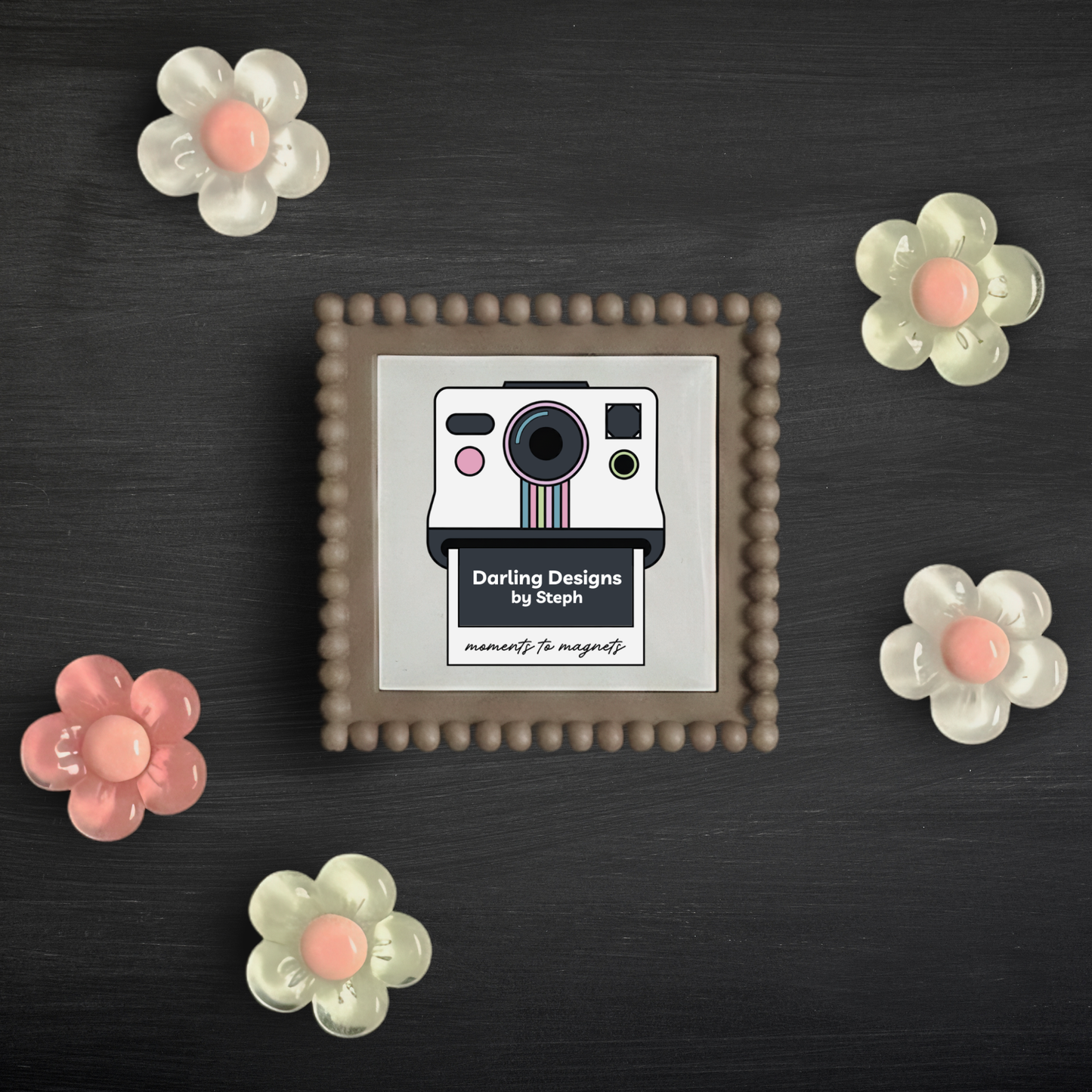 2" Magnet Frame - boho
