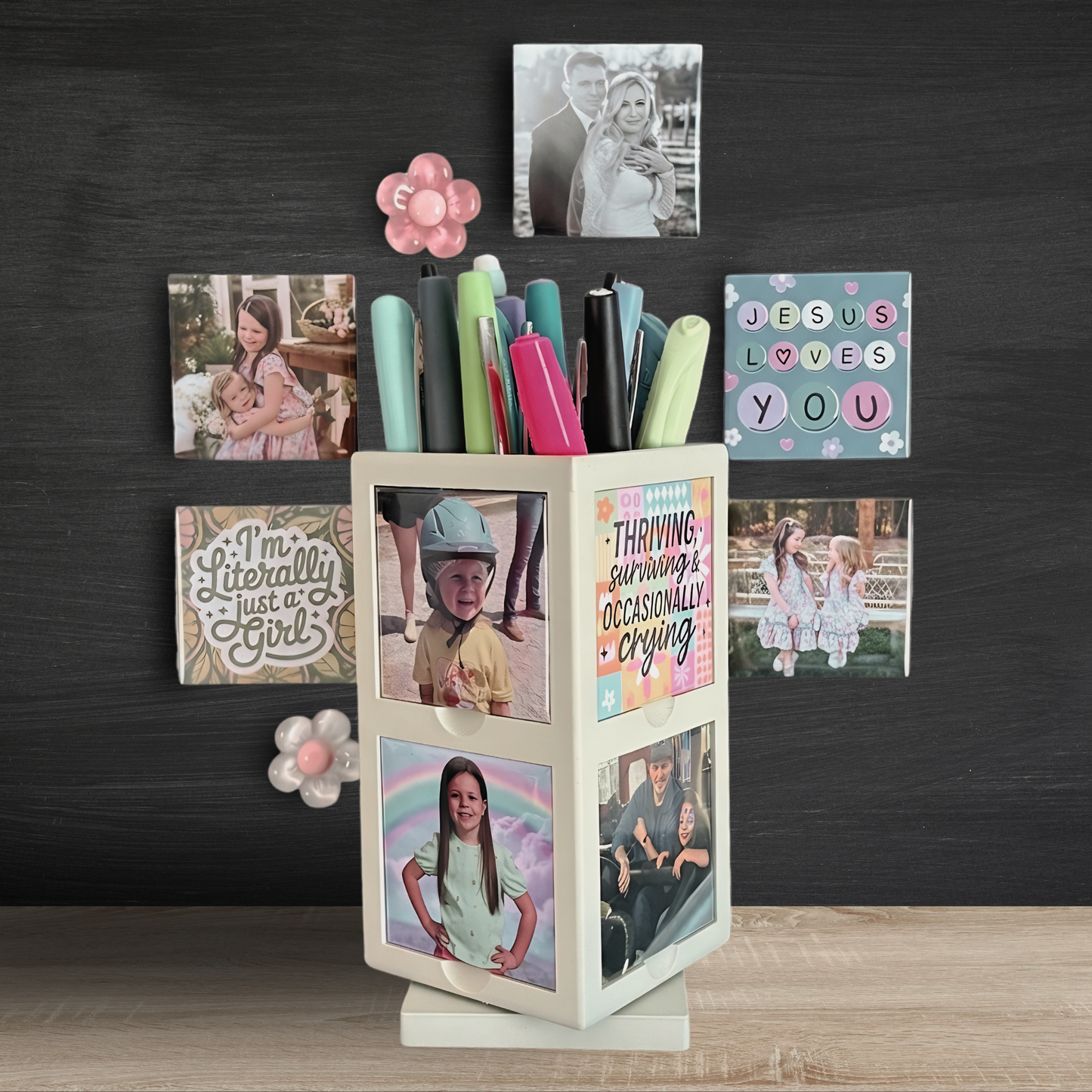 Spinning Pen Holder