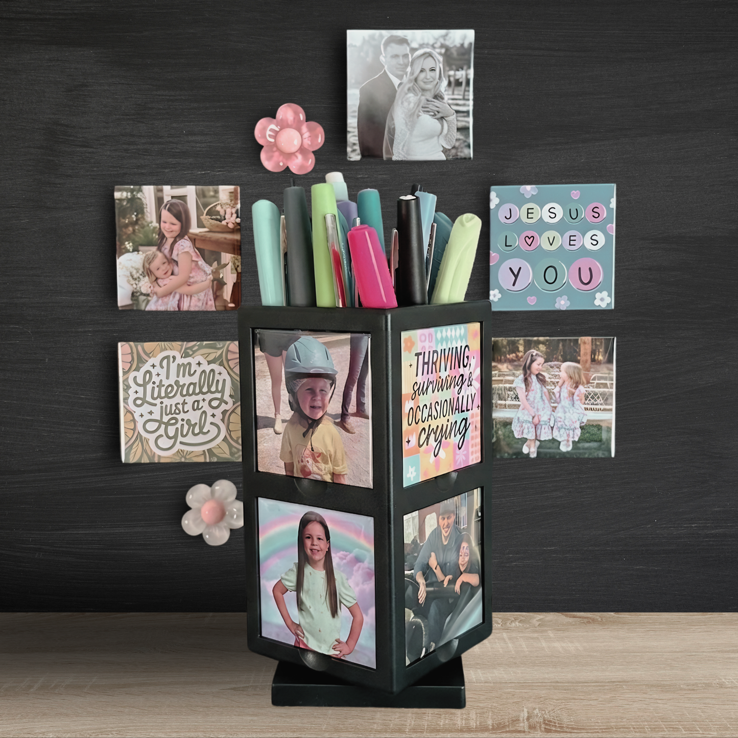 Spinning Pen Holder
