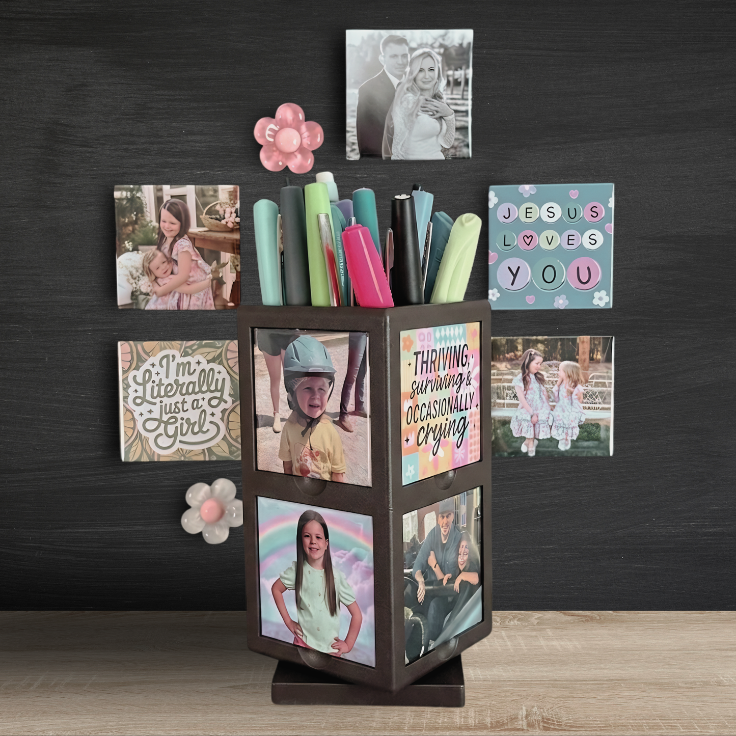 Spinning Pen Holder