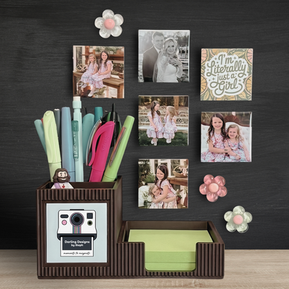 Sticky Note & Pen Holder