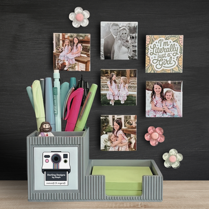 Sticky Note & Pen Holder