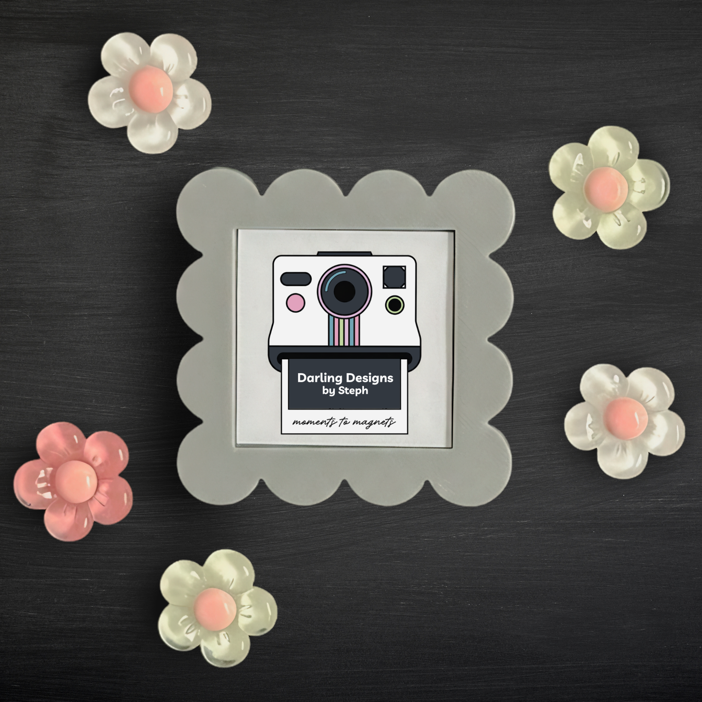 2" Magnet Frame - scallop